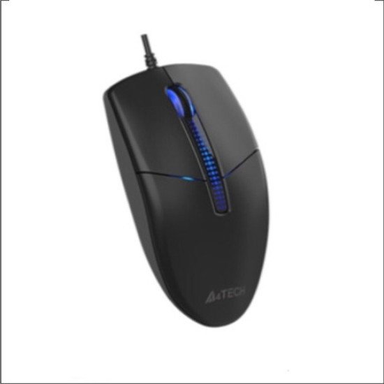 A4TECH N-530 Black 1200 DPI Illuminate USB Wired Mouse