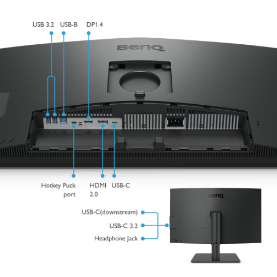 BenQ PD2706U 27 Inch 4K IPS 60Hz Monitor 
