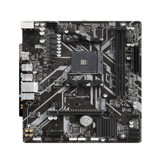 GIGABYTE B450M K AMD AM4 Micro Gaming Motherboard