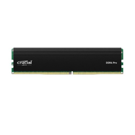 Crucial 16GB DDR4 Pro 3200MHz UDIMM Heatsink Black Desktop RAM
