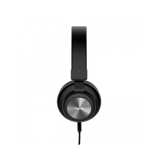 Havit H2263D 3.5mm Metal Decoration Single Port Headphone