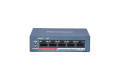 Hikvision DS-3E0105P-E/M(B) 4-Port Fast Ethernet Unmanaged POE Switch