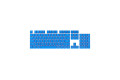  Corsair PBT Double-Shot Pro Keycap Mod Kit - Elgato Blue