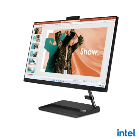 Lenovo IdeaCentre AIO 3 24IAP7 Core i3 12th Gen 512GB SSD 23.8 inch Desktop PC