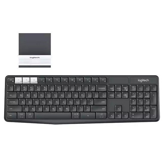 Logitech K375s Wireless Multi-Device Keyboard With Stand (920-008250)