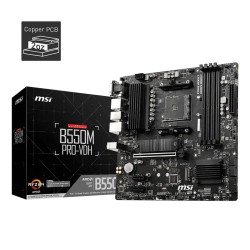 MSI B550M Pro-VDH AMD AM4 DDR4 Micro-ATX Motherboard