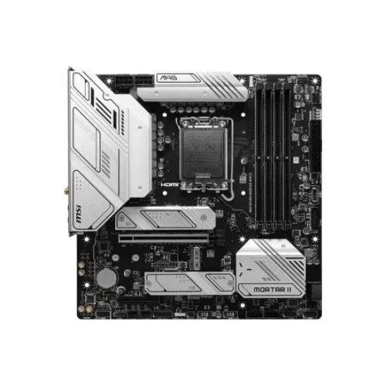 MSI MAG B760M MORTAR WIFI II DDR5 Intel® B760 Chipset 14th/ 13th/ 12th Gen mATX Motherboard