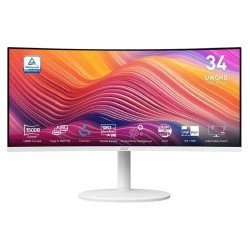 MSI Modern MD342CQPW 34 inch UWQHD 120Hz VA Curved Gaming Monitor
