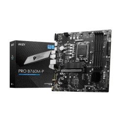 MSI PRO B760M-P DDR5 Intel® B760 Chipset 14th/ 13th/ 12th Gen mATX Motherboard