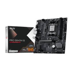 MSI PRO B840M-B AMD B840 Chipset AM5 mATX Motherboard