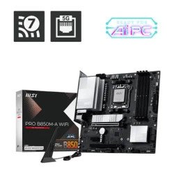 MSI PRO B850M-A WIFI AMD B850 Chipset AM5 mATX Motherboard