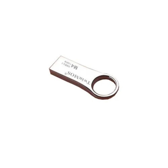 TwinMOS M4 128GB USB 3.1 Gen 1 Metal Body Black Pen Drive