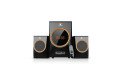 Xtreme Win 2:1 Bluetooth Black Multimedia Speaker With Remote
