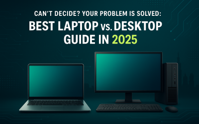 Can’t Decide? Your Problem Is Solved: Best Laptop vs. Desktop Guide in 2025