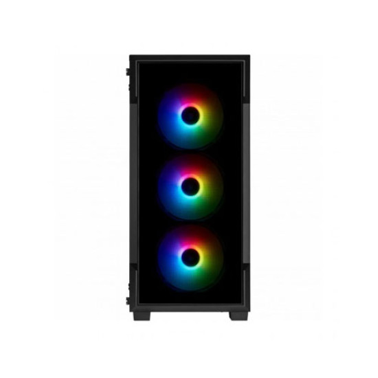 Corsair iCUE 220T RGB Tempered Glass Mid-Tower Smart Case -Black