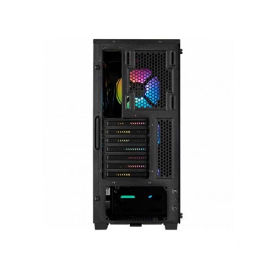 Corsair iCUE 220T RGB Tempered Glass Mid-Tower Smart Case -Black