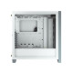 Corsair iCUE 4000X RGB Tempered Glass Mid-Tower ATX Casing (White)