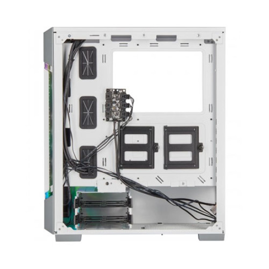 Corsair iCUE 220T RGB Airflow Mid-Tower Smart Casing (White)