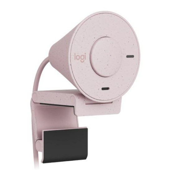 Logitech BRIO 300 Full HD 1080p 2MP Webcam, Rose