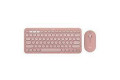 Logitech Pebble 2 Wireless Keyboard & Mouse Combo, Tonal Rose