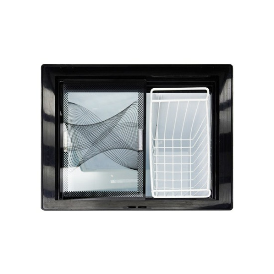 SMART SEF-250CS 250 Liter Black Chest Deep Freezer