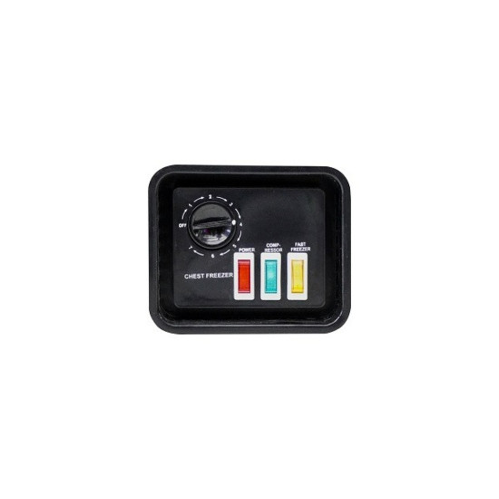 SMART SEF-250CS 250 Liter Black Chest Deep Freezer