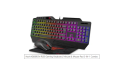 Havit KB889CM RGB Gaming Keyboard, Mouse & Mouse Pad 3-IN-1 Combo