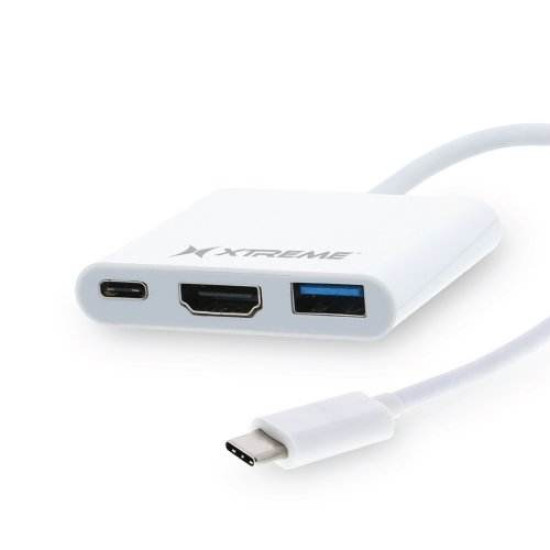 XTREME XH303C 1 HDMI, 2 USB 3.0 TYPE C HUB