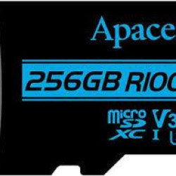 Apacer 256GB microSDXC UHS-I U3, V30, R100 (AP256GMCSX10U7-RAGC))