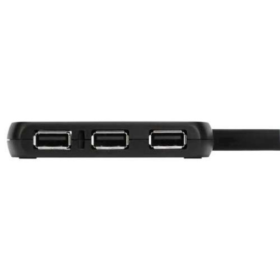 TARGUS ACH214AP-51 USB 2.0 BLACK HUB WITH SLEEK AND TRAVEL FRIENDLY