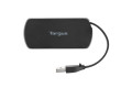 TARGUS ACH214AP-51 USB 2.0 BLACK HUB WITH SLEEK AND TRAVEL FRIENDLY