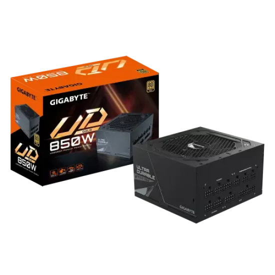 GIGABYTE UD850GM 850W Ultra Durable 80+ Gold Full Modular Power Supply