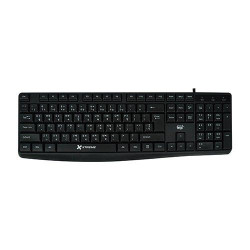 XTREME KB220S STANDARD USB-BANGLA BLACK KEYBOARD