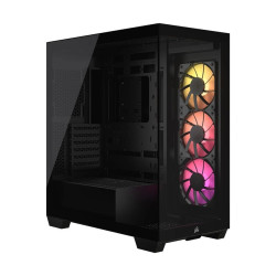 Corsair 3500X ARGB Mid Tower Black E-ATX Gaming Desktop Casing