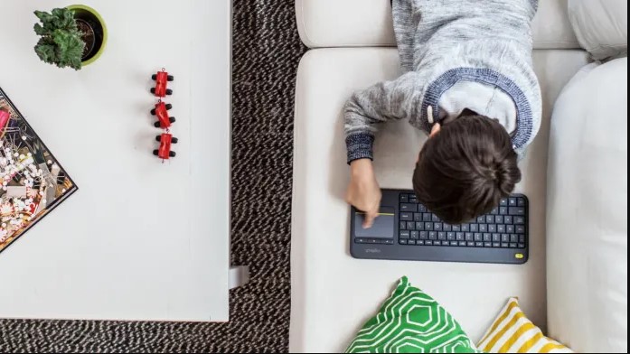 Logitech Touch K400 PLUS Wireless Keyboard